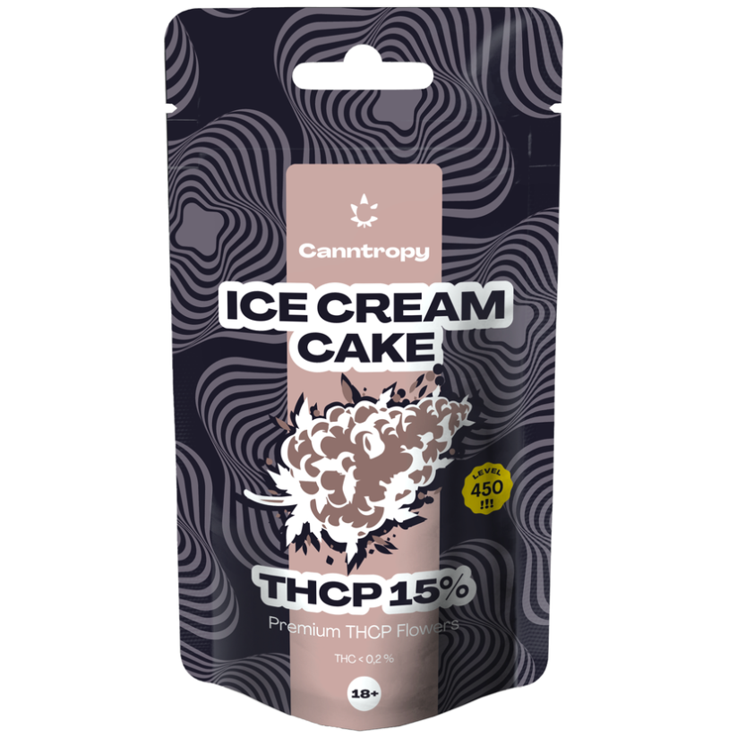 Canntropy THCP Flower Ice Cream Cake, 15 % THCP, 1 g - 100 g