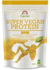 Iswari Super Vegansk 58% Protein Banan Bio 250g