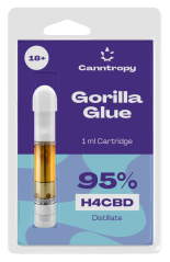 Canntropy H4CBD Kasetne Gorilla Glue, 95% H4CBD, 1 ml