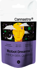 Cannastra HHCH Flower Robot Dreams, HHCH 95% gæði, 1g - 100 g