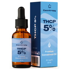 Canntropy THCP aukščiausios kokybės kanabinoidų aliejus - 5 %, 500 mg, 10 ml