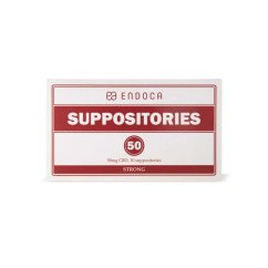 Endoca Suppositories 500 mg CBD, 10 pcs