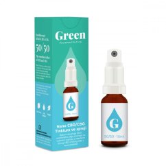 Green Pharmaceutics Nano CBG/CBD aerosols - 100 mg, 10 ml
