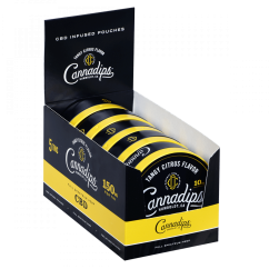 Cannadips Tangy Citrus 150mg CBD – 5 pakuotės