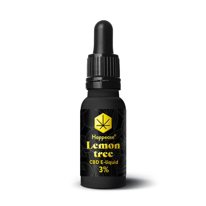 Happease CBD væske Citrontræ, 3% CBD, 300mg, 10 ml