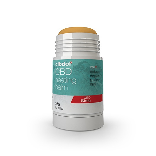 Cibdol Verwarmende balsem 52 mg CBD, 26g