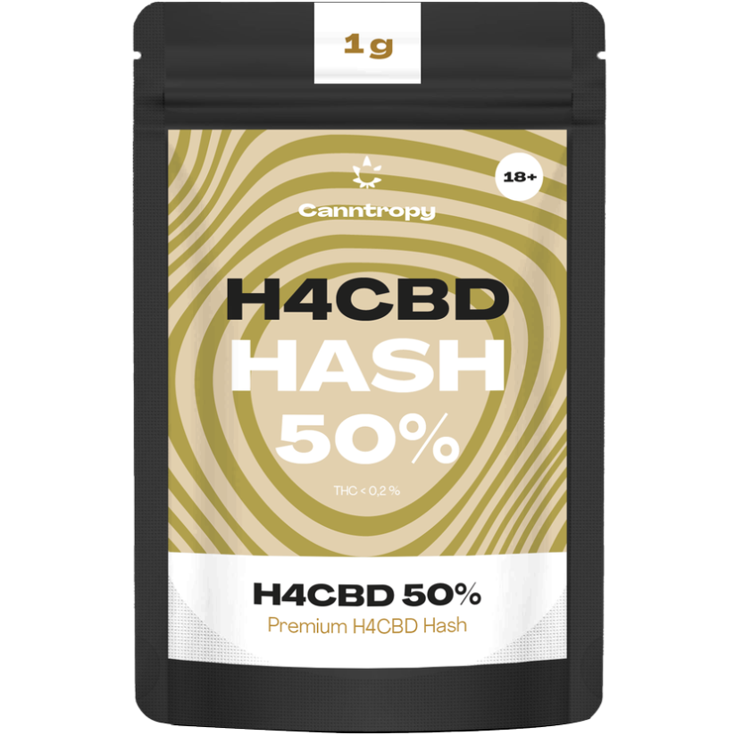 Canntropy H4CBD Hasj 50 %, 1g - 100g