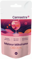 Cannastra Milkshake Meteor Fiori CBD, CBD 20 %, 1 g - 100 g