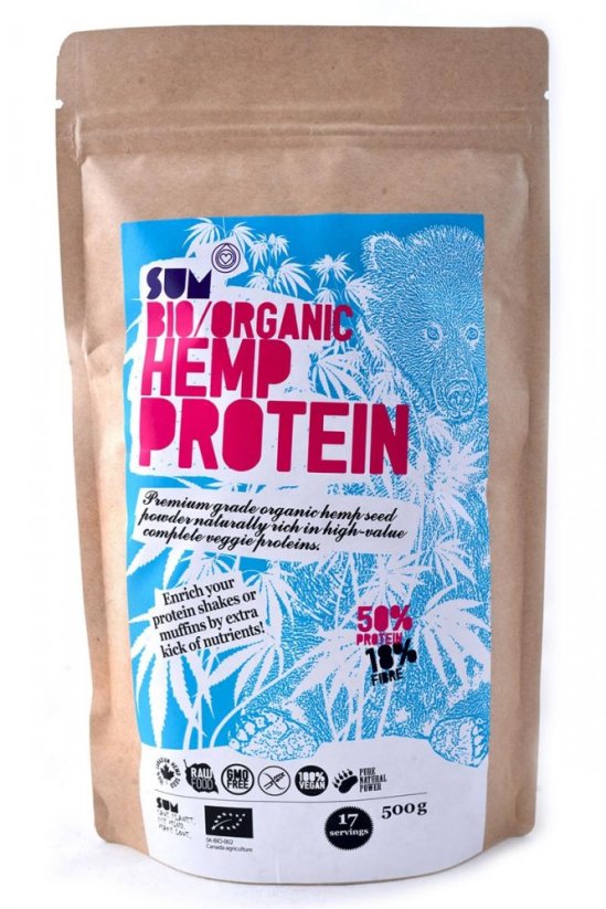 SUM Hanfprotein BIO, (500 g)