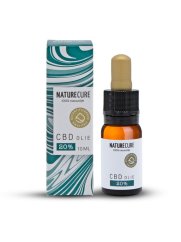 Nature Cure Spectru complet Raw CBD Ulei - 20%, 10ml, 2000 mg