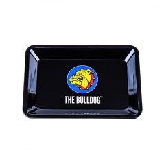 The Bulldog Original Metal Rolling Tray, малък, 18 cm x 12,5 cm x 1,5 cm