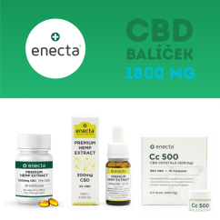 Enecta Pakkett tas-CBD - 1800 mg