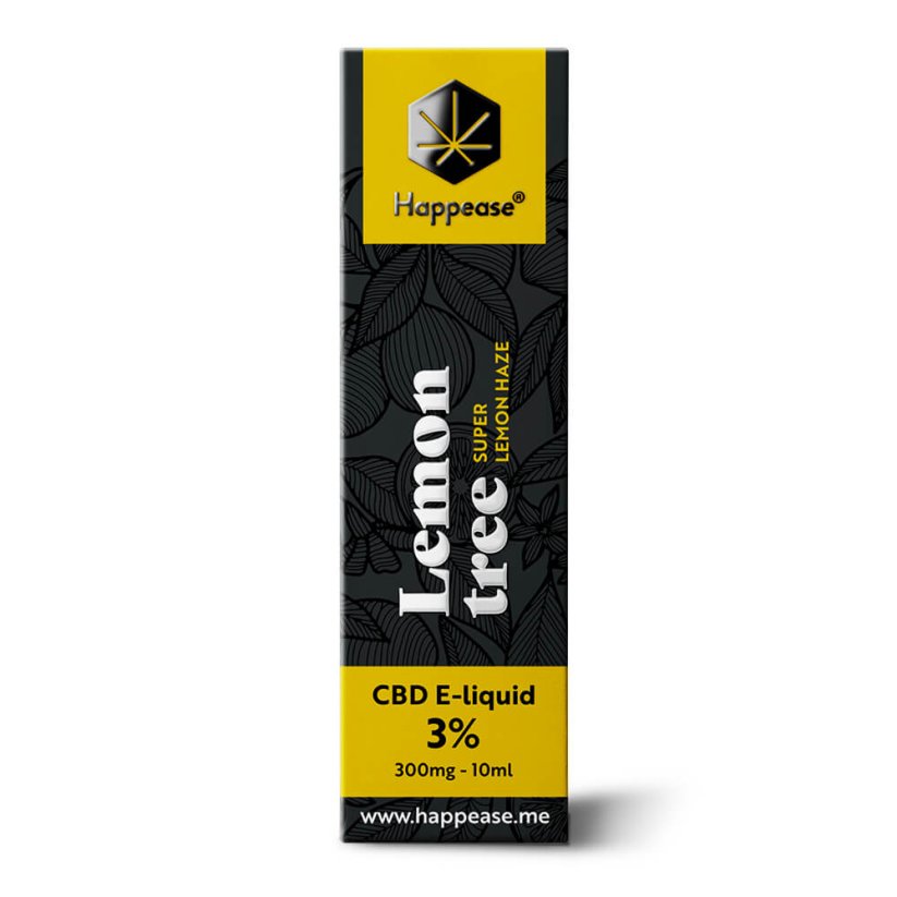 Happease CBD Liquid Lemon Tree, 3 % CBD, 300 mg, 10 ml