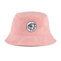 The Bulldog Bucket Hat Stickerei Pink