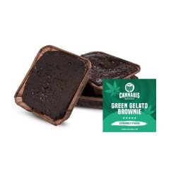 Cannabis Bakehouse Grøn Gelato Brownie