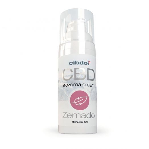 Cibdol Zémadol CBD Eczéma Crème, 100 mg, 50 ml
