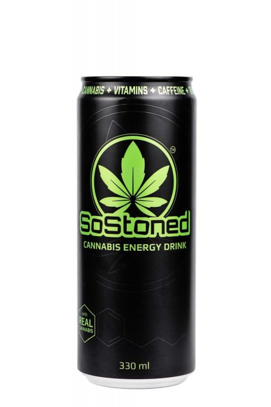 Euphoria SoStoned Cannabis energie Pite, 330 ml