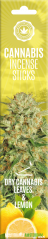 Bâtonnets d'encens Cannabis Cannabis Sec & Citron