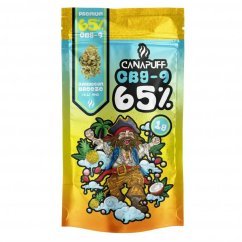 CanaPuff CBG9 Flores Brisa Caribenha, 65% CBG9, 1 g - 5 g