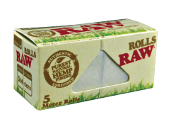 RAW Cây gai dầu hữu cơ Mảnh khảnh rolls Giấy cuộn, 5m