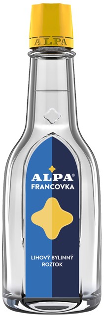 Alpa Francovka – lihový bylinný roztok, 160 ml