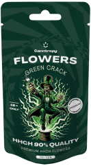 Canntropy HHCH Flower Green Crack, HHCH Kvaliteta 90 %, 1 g - 100 g