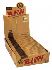 RAW unbleached short papers size 1¼ - 24 pcs in box