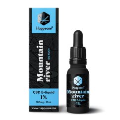 Happease CBD neste Mountain River, 1% CBD, 100mg, 10 ml