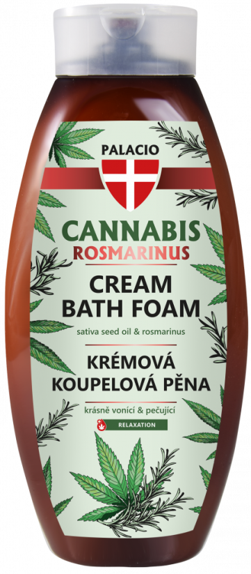 Palacio Cannabis Rosmarinus Badeskum 500ml