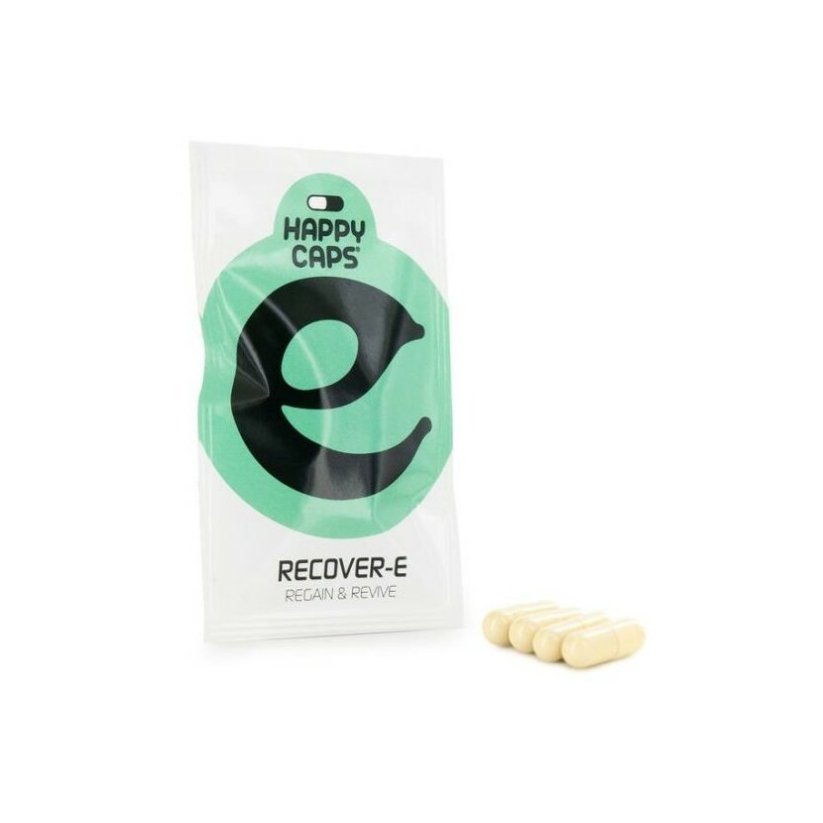 Happy Caps Recover E - Regenerating and Renewing Capsules, (dietary supplement)
