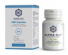 Alpha-CAT Kapsułki konopi CBD 20x10mg, 200 mg