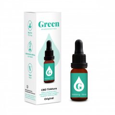 Green Pharmaceutics CBD Original nalewka - 10%, 1000 mg, 10 ml