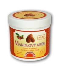 Herbavera Mandlový krém mandlový s jojobou a glycerinem 250ml