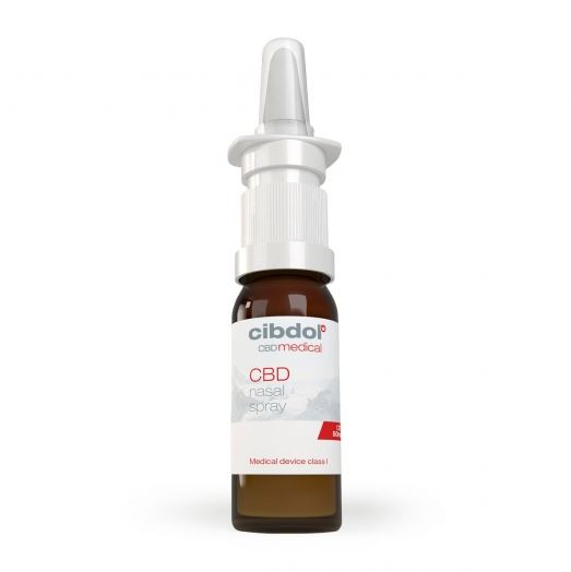 Cibdol CBD Nosní Sprej, 50 mg, 10 ml