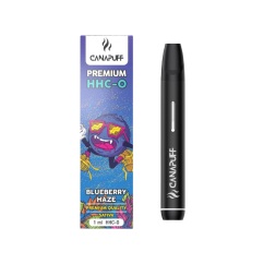 CanaPuff Blueberry Haze 96 % HHC-O - Jednorázové vaporizačné pero, 1 ml