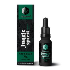 Happease CBD თხევადი ჯუნგლების სპირტი, 7% CBD, 700 მგ, 10 მლ