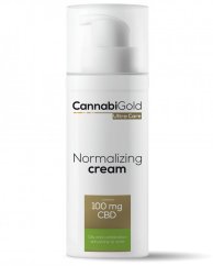 CannabiGold - Regulierende Creme mit CBD 100 mg, 50 ml