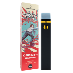 Canntropy Penna vaporizzatore monouso CBD Candy Cane Kush, CBD 95 %, 1 ml