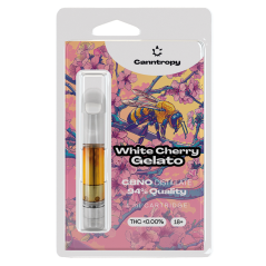 Canntropy CBNO kassett White Cherry Gelato, CBNO 94% kvaliteet, 1 ml