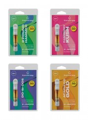 Canntropy Cartușe HHCPO, set All in One - 4 arome x 1 ml