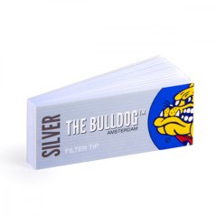 The Bulldog Puntas de filtro plateadas originales