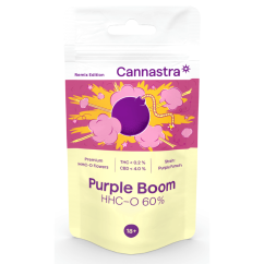 Cannastra HHCO フラワー パープル ブーム 60%、1 g - 100 g