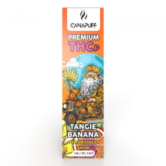 CanaPuff Tangie Banana 79 % THCp - Egyszer használatos vape pen, 1 ml