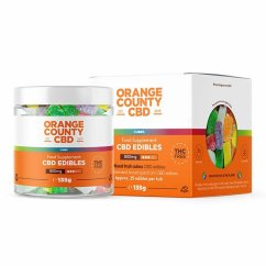 Orange County CBD Gummies teningur, 800 mg CBD, 125 g