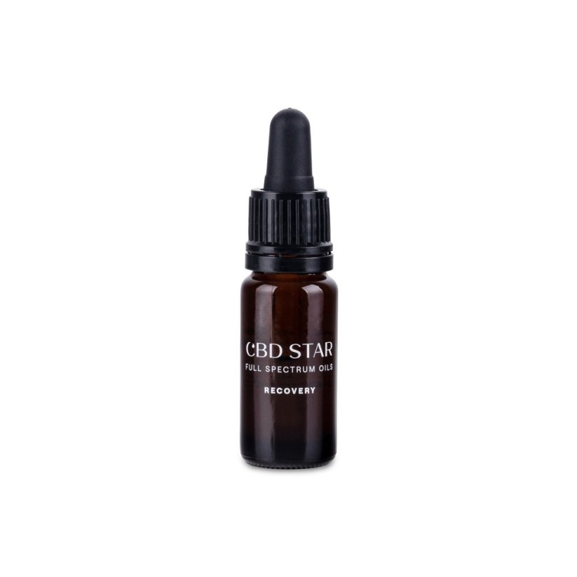 CBD Star PEMULIHAN Minyak CBG rami 5%, 10 ml, 500 mg