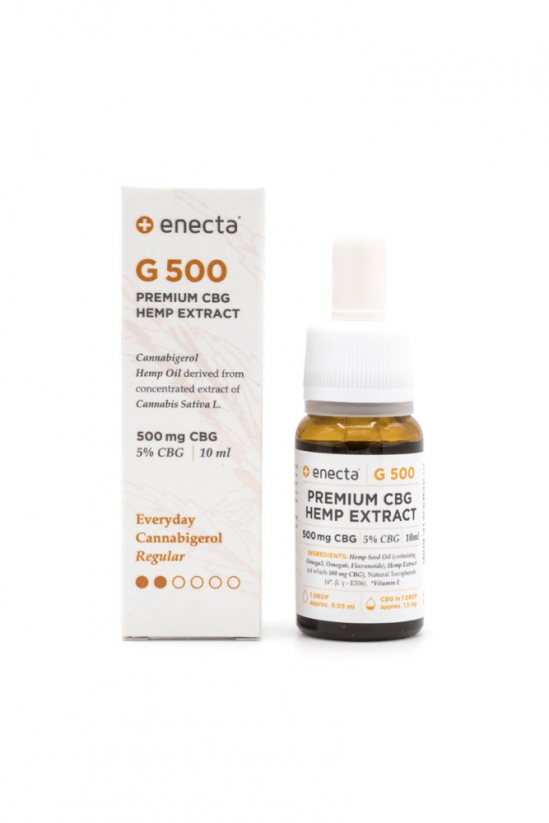 *Enecta CBG Oil 5%, 500 mg, 10 ml