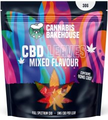 Cannabis Bakehouse - CBD gummiblade Blande, 10pcs x 5mg CBD