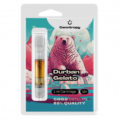Canntropy CBG9 Cartridge Durban Gelato, CBG9 85 % kvalita, 1 ml