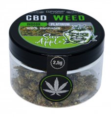 Euphoria Cannabis CBD Pomme aigre 2,5 g
