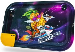Best Buds Superhigh Pineapple Express Bandeja grande de metal com cartão moedor magnético